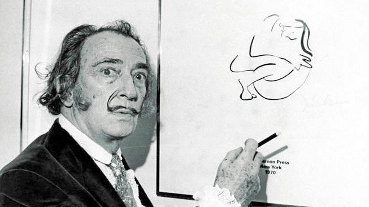 Un cuadro perdido de Salvador Dalí comprado por menos de 175 euros se subasta por casi 53.000