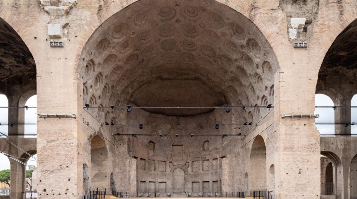 Intervención en la Basílica de Majencio en Roma - Alvisi Kirimoto + Partners 