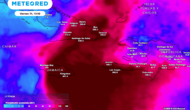 El gran huracán Melissa producirá daños catastróficos en Jamaica con más de 700 l/m2 de lluvia y vientos extremos