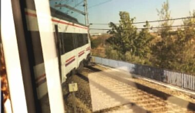 Seis heridos leves al descarrilar un tren de Cercanías junto a San Fernando de Henares - El Mundo