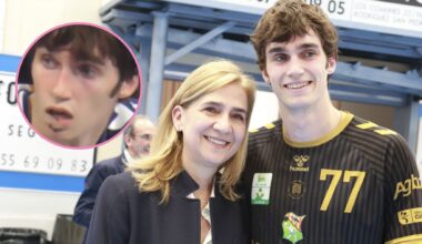 Pablo Urdangarin sufre un fuerte choque en el terreno de juego: la infanta Cristina, muy preocupada