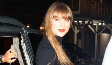 Taylor Swift, con el look perfecto para lucir piernas mientras sigue sorteando polémicas