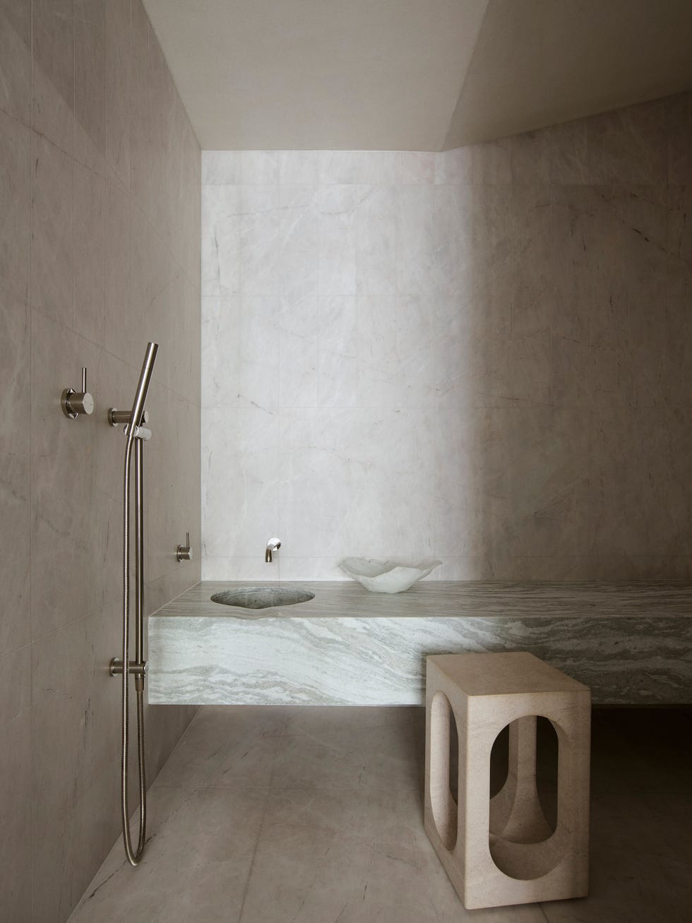 queriamos que los clientes se sintieran como si estuvieran de viaje, la reforma de una casa para un promotor y un artista