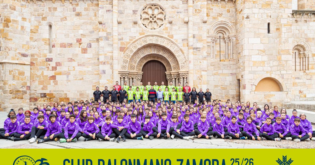 El Balonmano Zamora celebra sus Bodas de Plata presumiendo de cantera
