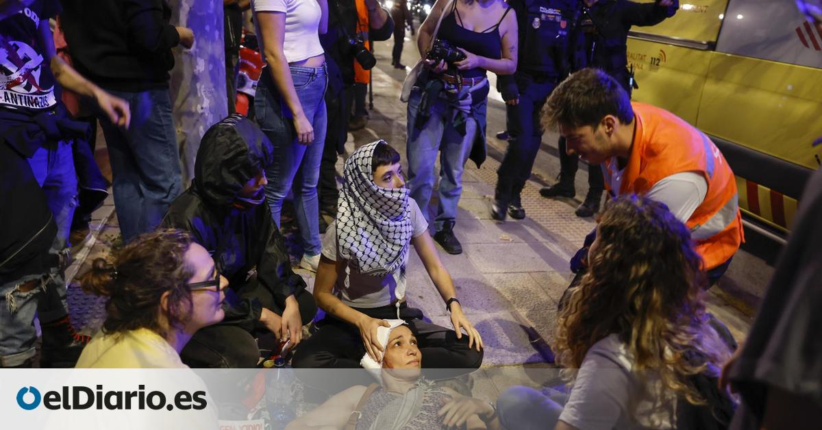 Al menos cinco arrestados en la concentración propalestina anterior al Valencia Basket