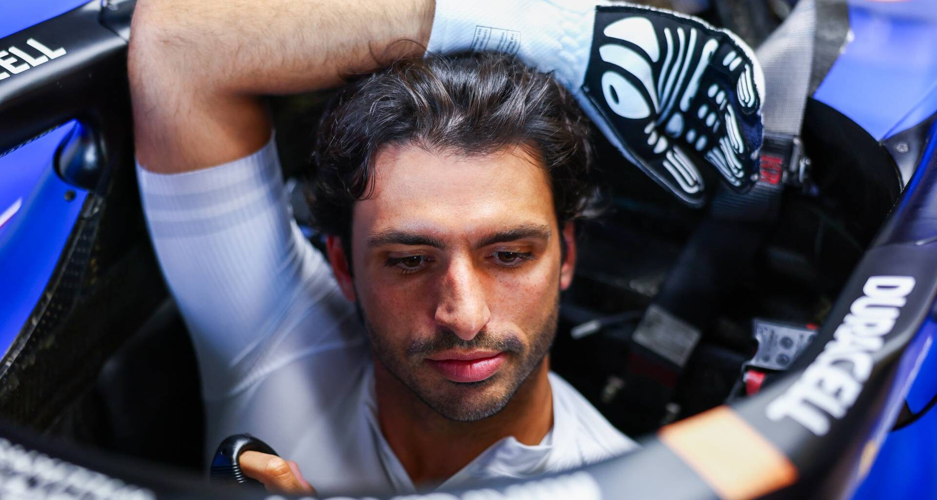Carlos Sainz, listo para la noche del GP de Singapur