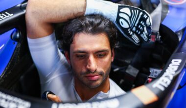 Carlos Sainz, listo para la noche del GP de Singapur