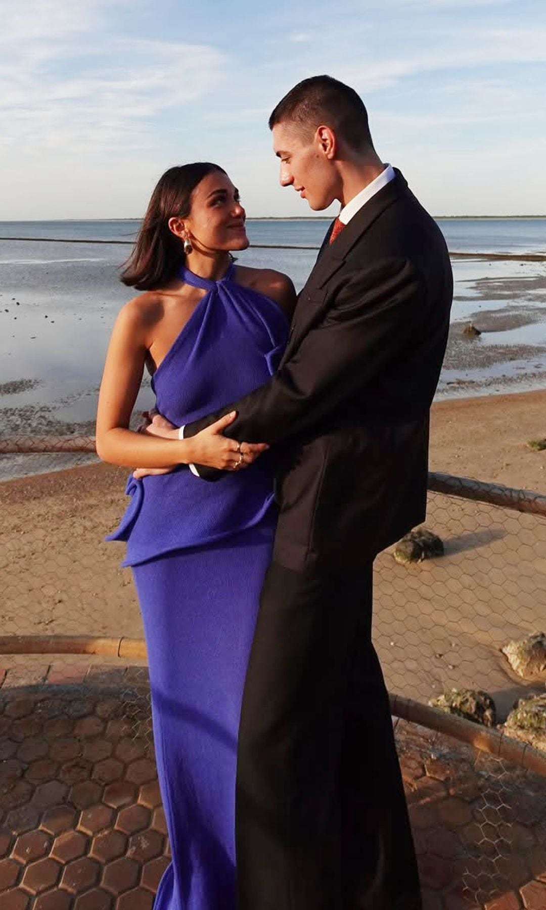 Las hijas de Pepa Gea, Sofía y Paula, en la boda de Alberto Herrera y Blanca Llandres