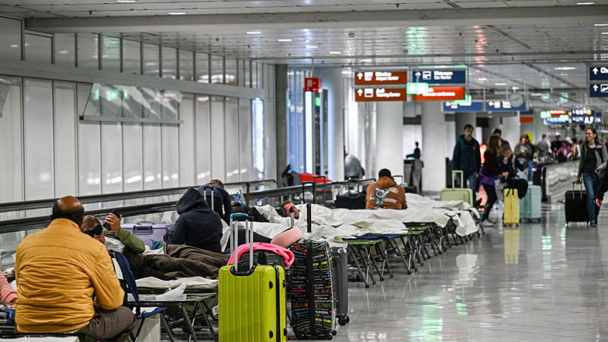 más de 3.000 pasajeros afectados en Múnich