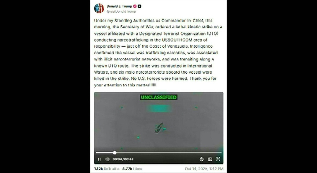 Trump considera ataques en Venezuela y Maduro rechaza "golpes" de la CIA