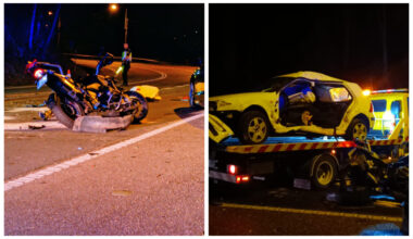 Muere un motorista en un grave accidente múltiple en Vigo