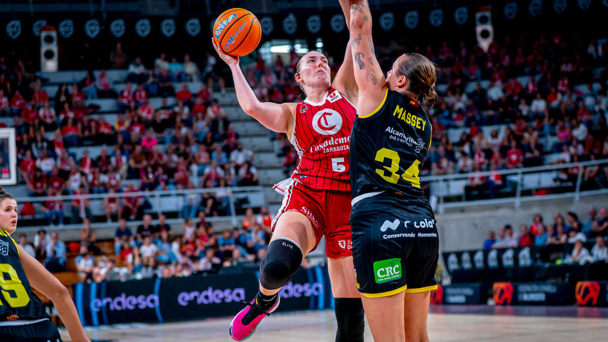 Hempe estelar en el partido. Foto: FEB