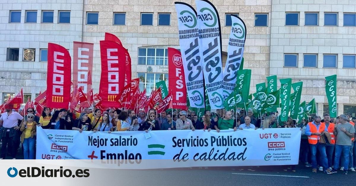 El Gobierno comenzará a negociar el sueldo de los funcionarios tras la amenaza de huelga de los sindicatos