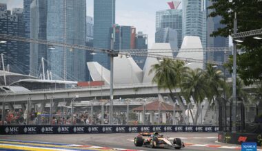 Primera sesión de práctica del Gran Premio de Singapur 2025 de Fórmula 1