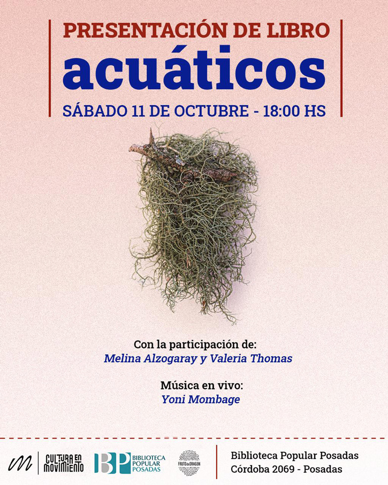 Un viaje a Misiones en el libro “Acuaticos”, que se presenta en Posadas