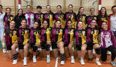 Las jugadoras promesas de España y Portugal, junto a las juveniles de Castilla y León, juegan varios encuentros amistosos