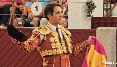 Javier Castaño recibe el X Premio 'Valores del Toreo' de la Juventud Taurina de Salamanca