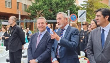 Martín y Page asisten al acto multitudinario de Coronación Canónica de la Virgen de la Palma en Valdepeñas - Ayuntamiento de Valdepeñas