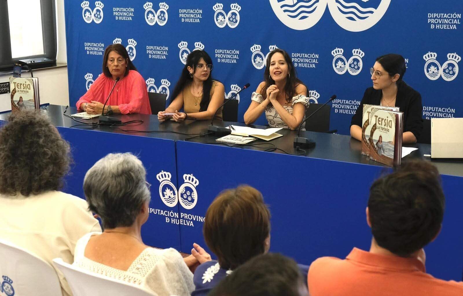 La Diputación de Huelva acoge la presentación de Tersia, la Tartesia, un libro que rescata el legado femenino en la civilización tartésica