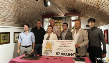 La solidaridad no para de crecer de la mano del toreo: más de 57.000 euros recaudados para AERSCYL