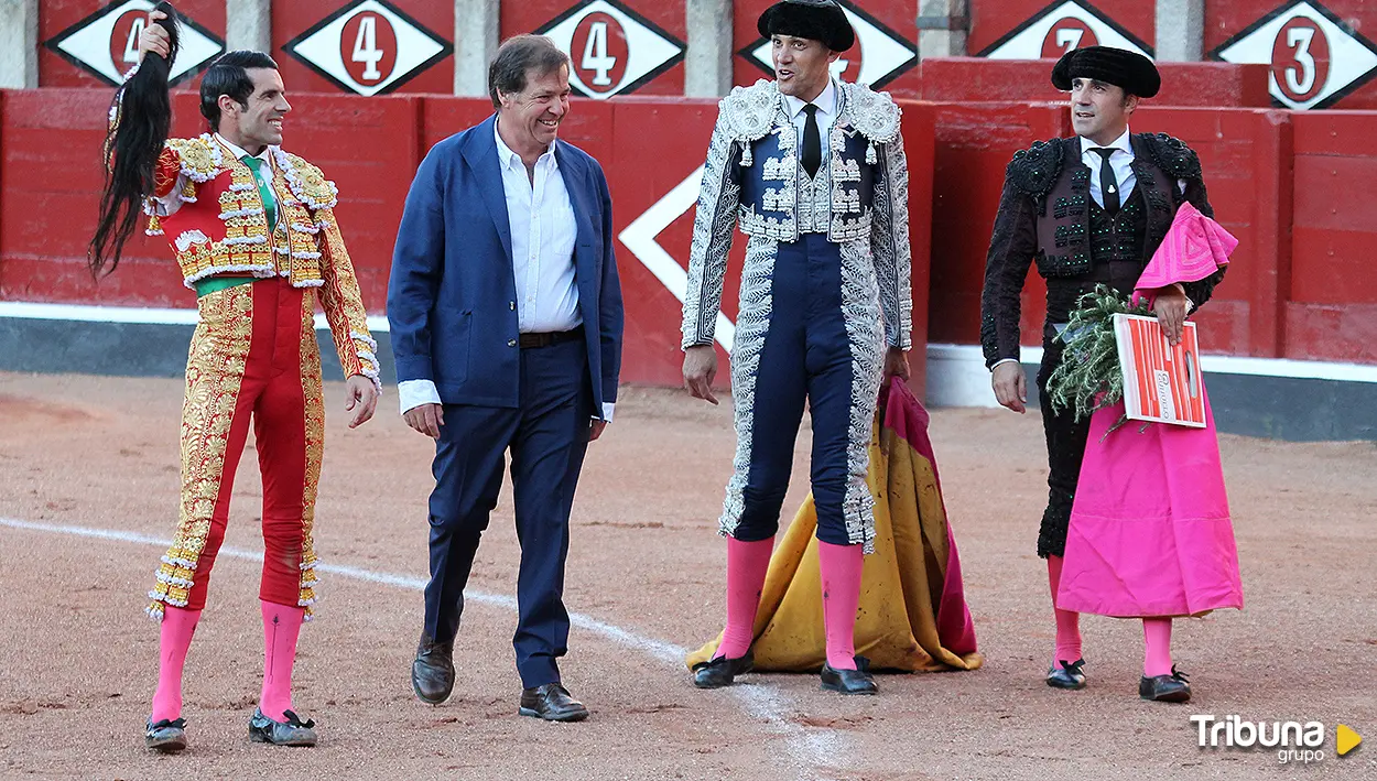 Emilio de Justo, premiado por la Mejor Faena de la Feria Taurina de Salamanca 2025