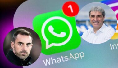 El 'Whatsapp' que envió Rubén Sellés a Txema Indias tras el 0-5 ante la Cultural