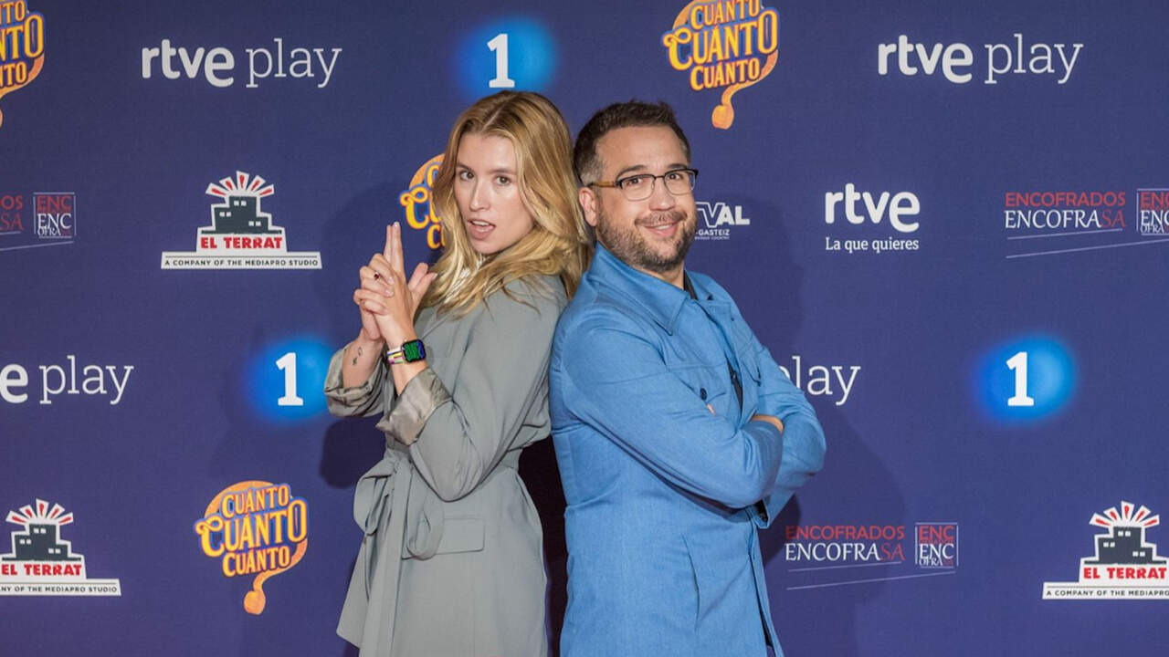 TVE cancela tras solo dos programas 'Cuánto, cuánto, cuánto', el concurso de Eva Soriano y Aníbal Gómez