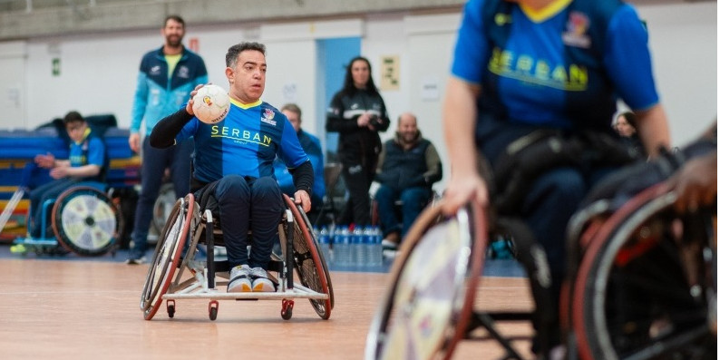 Comienza el Campeonato de España de balonmano en silla de ruedas