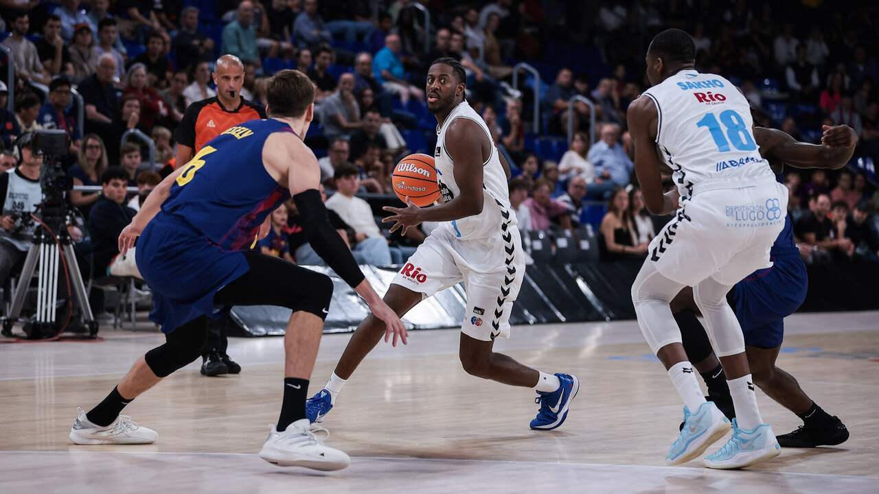 100-85. El Río Breogán cae tras dar una gran batalla ante el Barça
