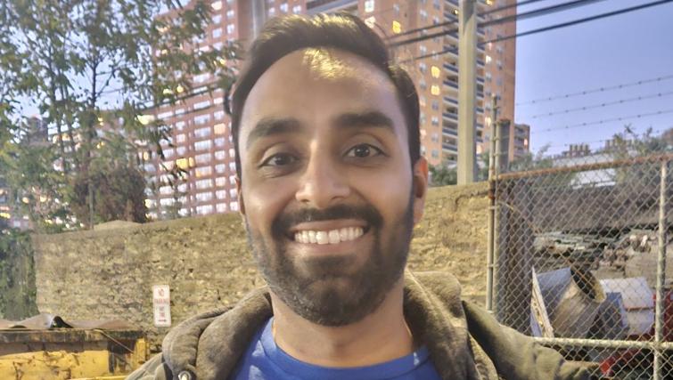 Hassan Yousouf, simpatizante del candidato a la alcaldía de Nueva York, Mamdani