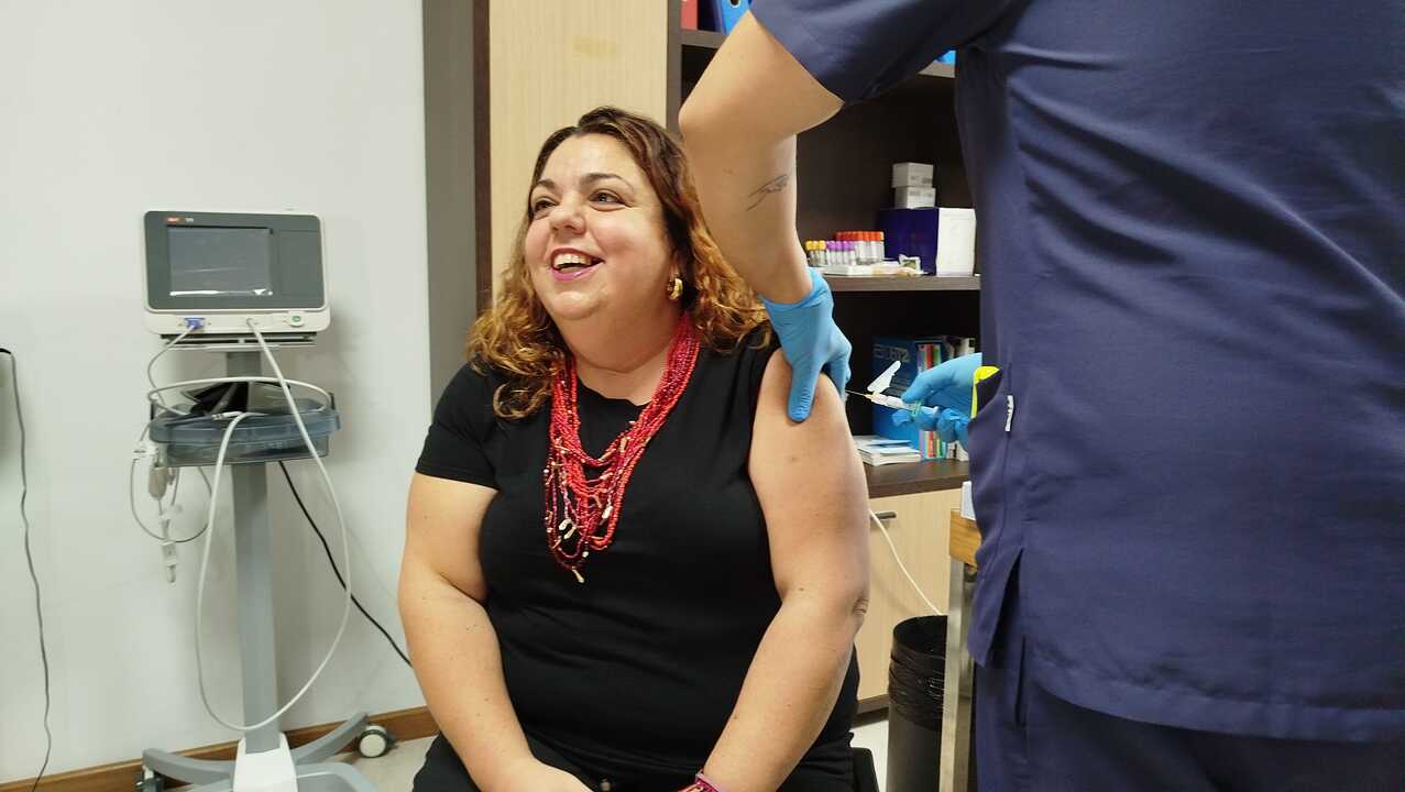 Cristina Pérez impulsa la vacunación en Ceuta contra gripe y COVID