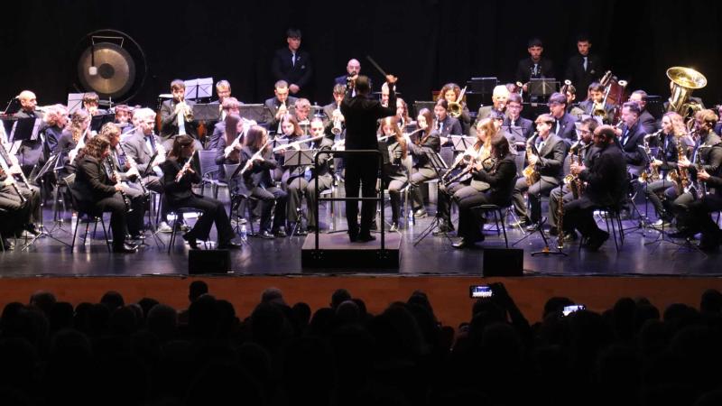El concierto de la Societat Musical La Nova en el Centro Cultural retoma la actividad de la Semana Cultural de las Festes Majors Patronals
