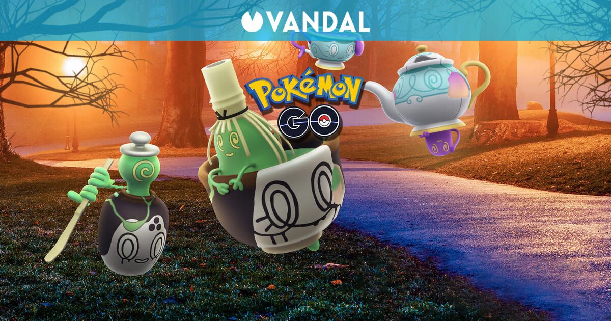 Pokémon GO anuncia el evento Halloween 2025 parte 1 con el debut de Poltchageist y Sinistcha - Vandal