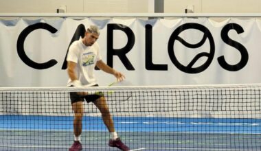 Alcaraz ya engrasa la máquina en casa antes de volver al ruedo