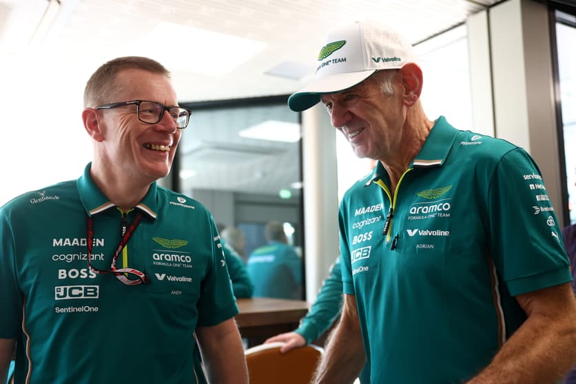 Aston Martin pone a Newey como pieza fundamental en alianza con Honda en 2026 - Noticia de F1