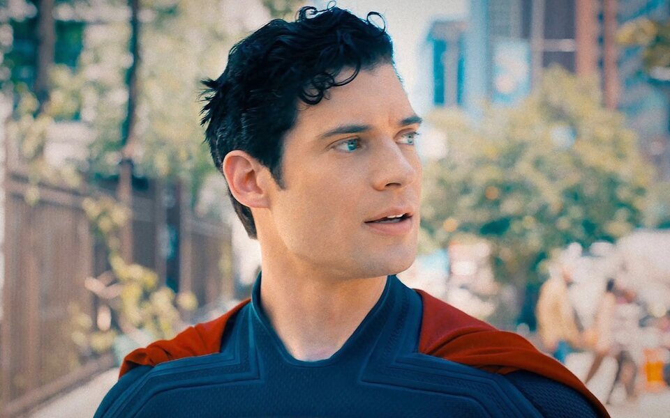 David Corenswet como Superman en la película de James Gunn
