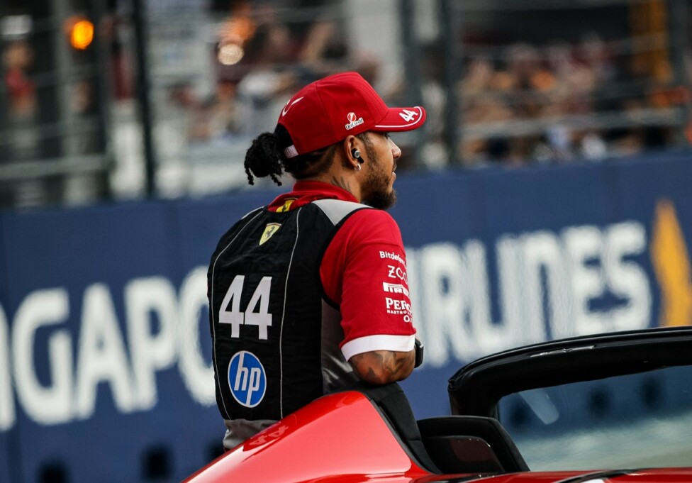 Hamilton anota "récords" en su primer año con Ferrari