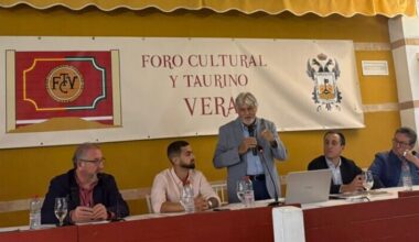 Vera vuelve a volcarse con la tauromaquia con su XIX Semana Cultural Taurina