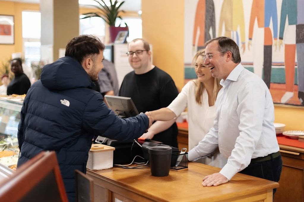 El Gran Duque de Luxemburgo y María Teresa de Luxemburgo
