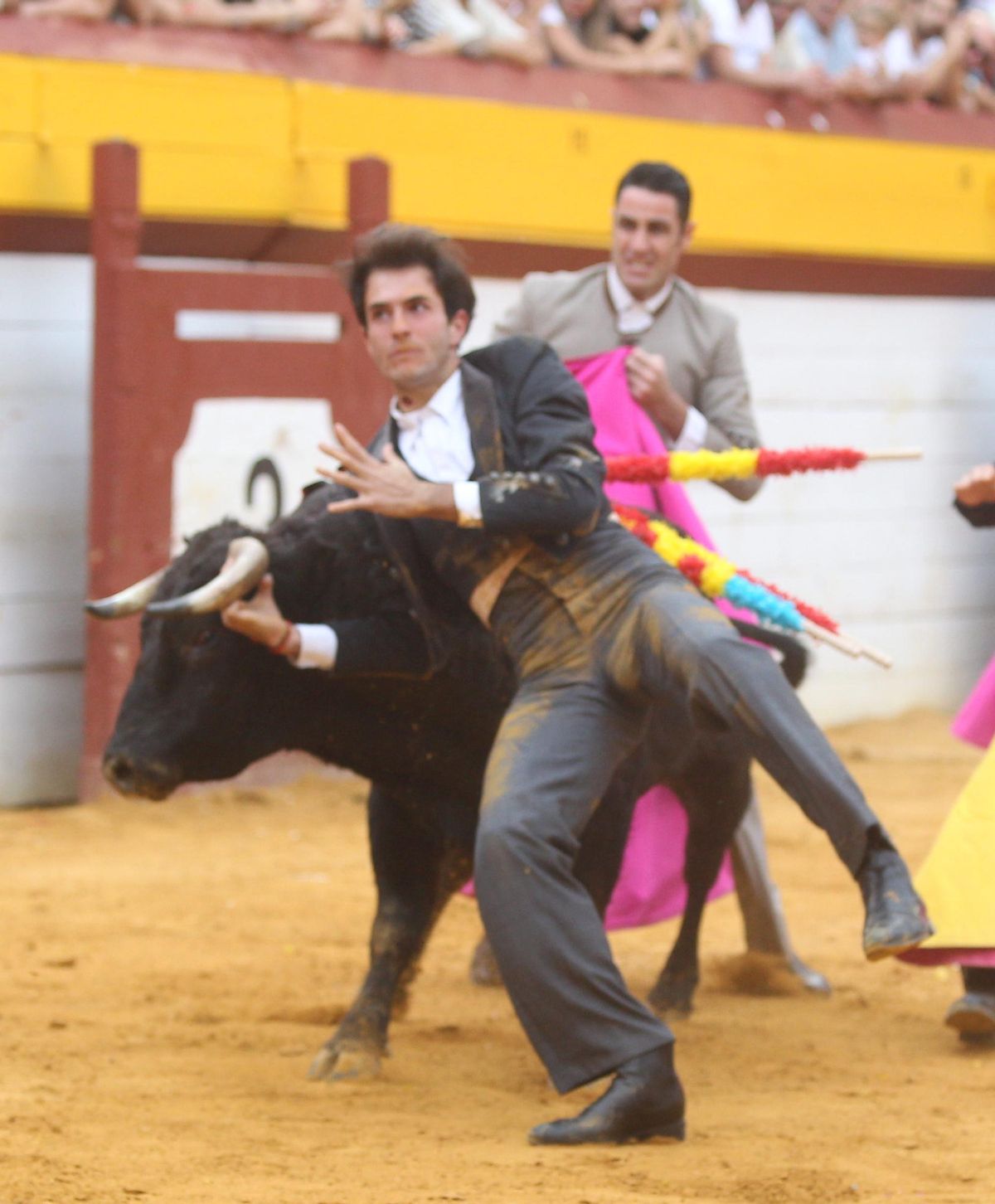 Navalón, tras la grave cornada en Algemesí