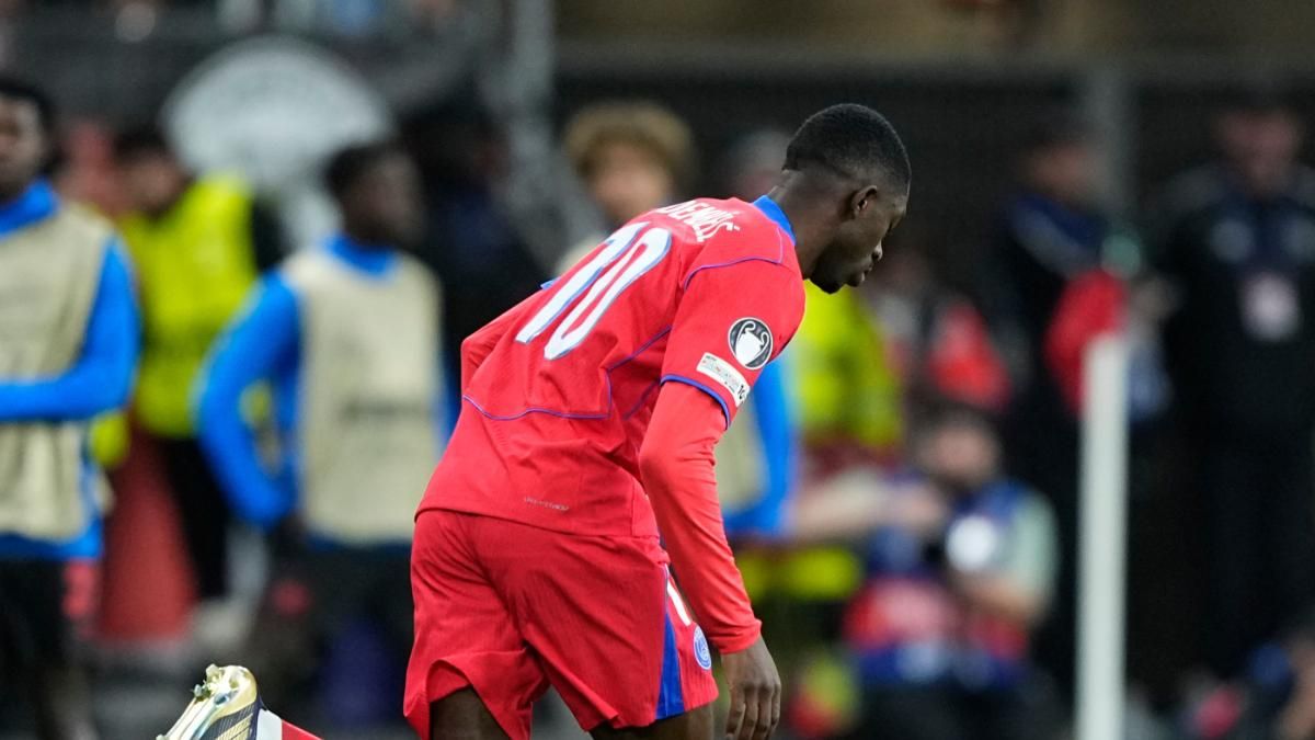 Ousmane Dembélé se apuntó el 2-6 ante el Bayer Leverkusen