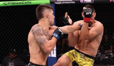 Joel Álvarez da el golpe en la UFC