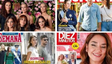 Irene Rosales con su nuevo novio y Toñi Moreno, protagonistas