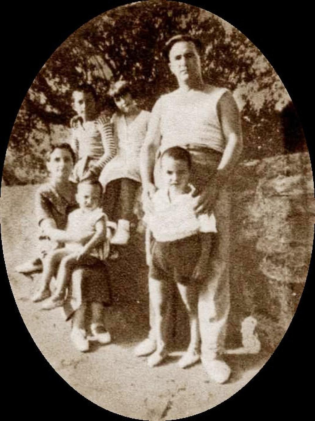 La familia de Joan Gelabert y Carme Mayol