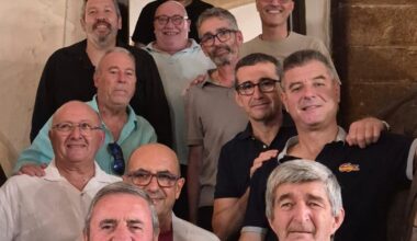 Emotivo reencuentro de los directivos y fundadores del Bàsquet Inca