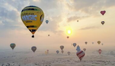 una década de fotografía de altura tras los globos aerostáticos