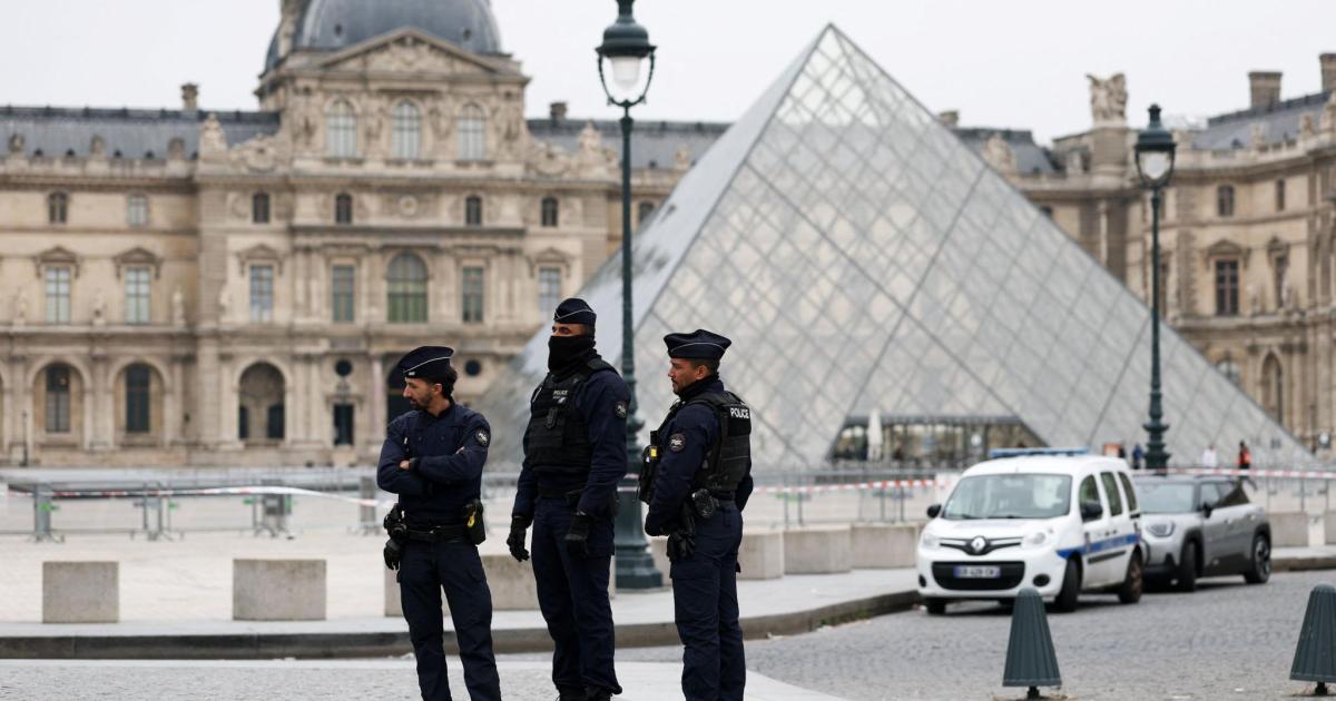 Dos cabellos, claves para detener a dos de los ladrones del Louvre