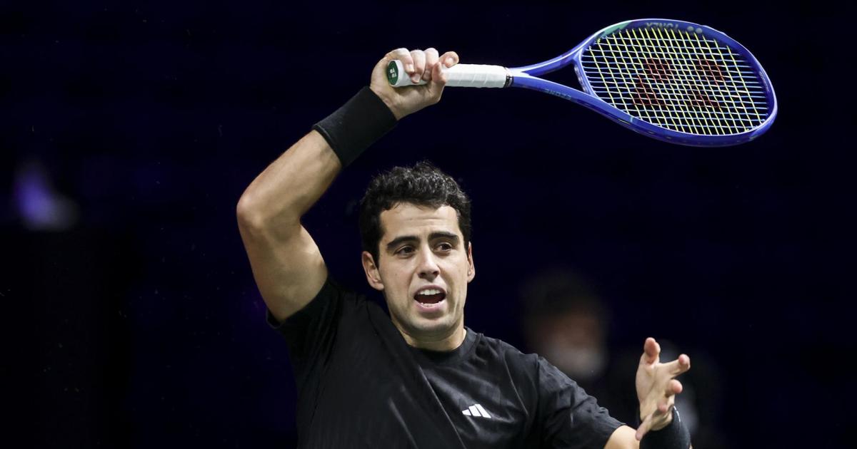 Munar, arrollado por Medvedev