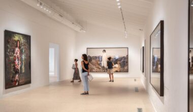 La galería de Hauser & Wirth acoge una media de 506 visitantes al día