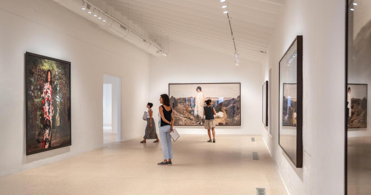 La galería de Hauser & Wirth acoge una media de 506 visitantes al día
